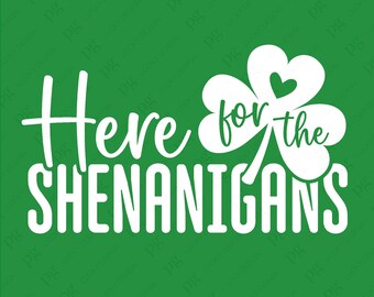 Här för upptågen Svg Png, St Patrick's Day Svg, Lucky Irish Svg, Lucky Mom Svg, Digital nedladdning Sublimeringsdesign PNG & SVG Cricut
