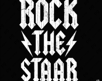 Diseño de camiseta para el día de exámenes STAAR (Descarga digital)