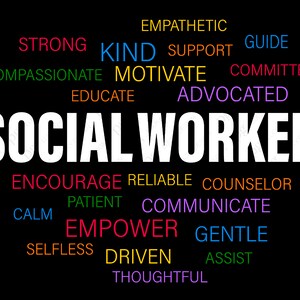Social Worker Svg, School Counselor Svg, Social Work Social Worker Appreciation Gift Digital Download Sublimation PNG & SVG File For Cricut