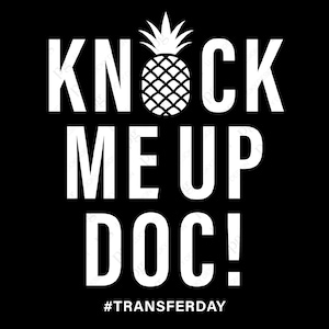 Knock Me Up Doc Svg Png, IVF Svg, Transfer Day, Pineapple Svg, iui Day, Infertility Awareness Digital Download Sublimation PNG & SVG Cricut