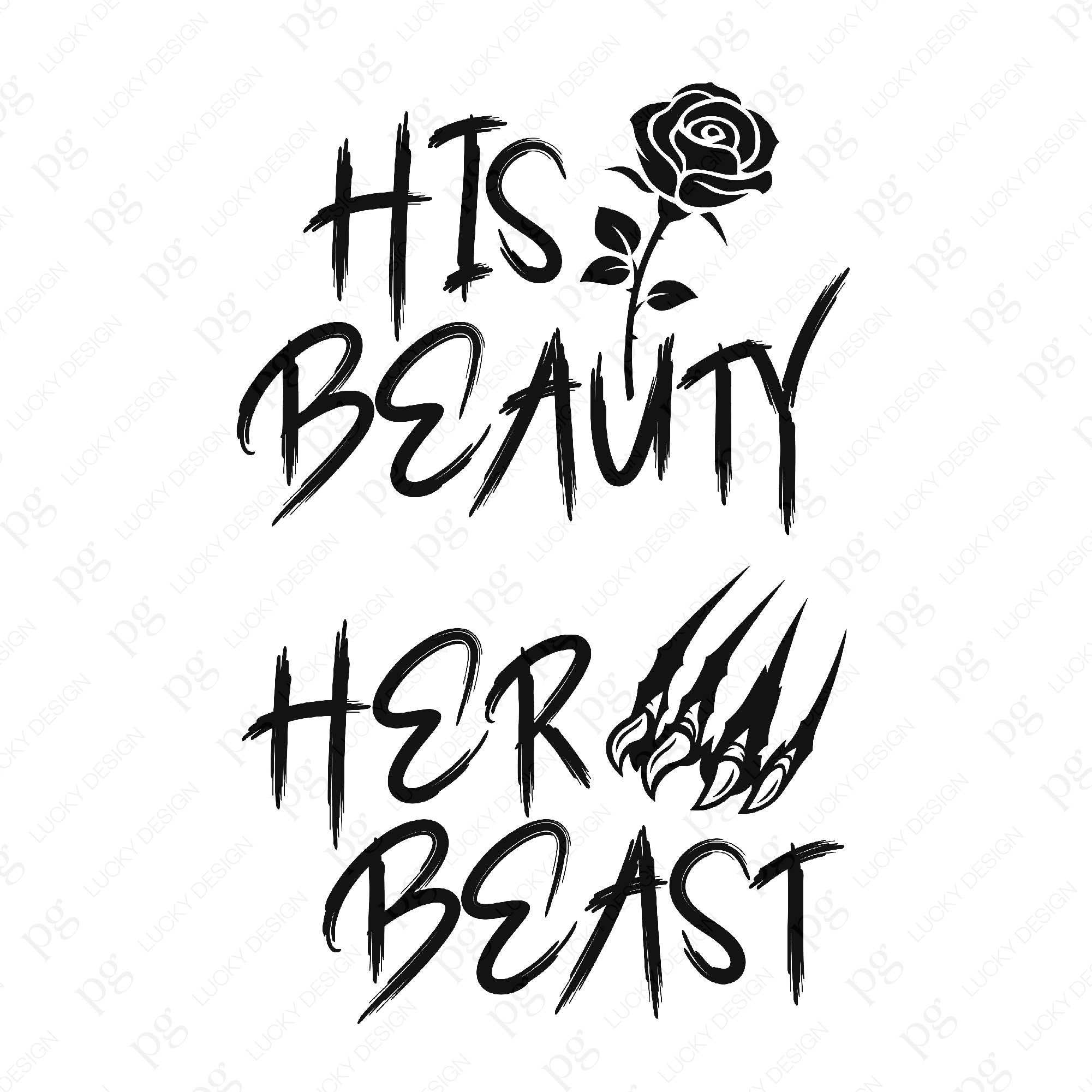 His Beauty, Her Beast Tattoos Unveiled