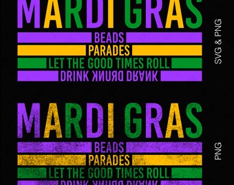 Mardi Gras Vibes Svg Png, Mardi Gras Svg, Happy Mardi Gras Day Carnival Festive Party Gift Digital Download Sublimation PNG & SVG Cricut