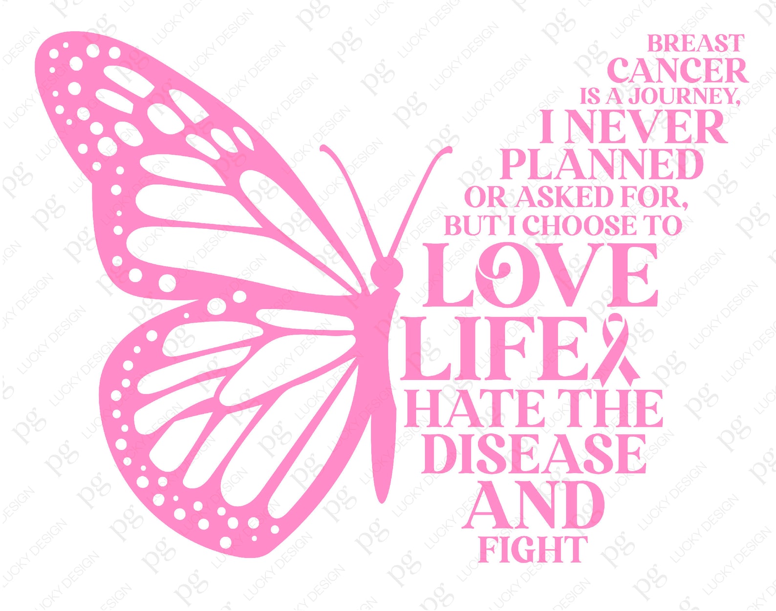 Breast Cancer is A Journey Svg Png, Breast Cancer Awareness Svg, Cancer ...