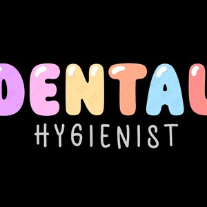 Higienista Dental Svg Png, Dentista Svg, Dental Svg, Ideia De Presente De Apreciação De Dentista Download Digital Sublimação Arquivo PNG e SVG Para Cricut