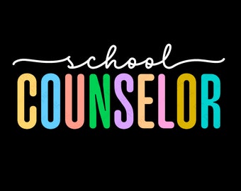 School Counselor Svg Png, Counselor Svg, Social Worker Svg, Counselor Coworker Gift Digital Download Sublimation PNG & SVG File For Cricut