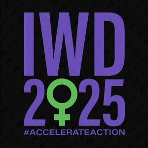 Internationaler Frauentag svg Png, Iwd 2025 svg, Accelerate Action svg, Empower Support Digital Download Sublimation PNG & SVG Cricut