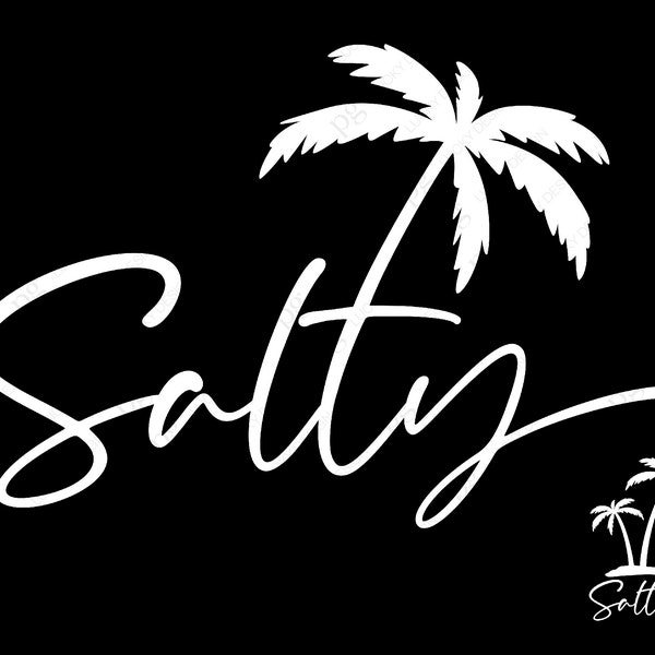 2 Bundles, Salty Svg Png, Summer Svg, Summer Vibes Svg, Beach Vibes Svg, Vacation Mode Svg, Digital Download Sublimation PNG & SVG Cricut