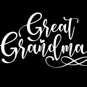 Overgrootmoeder Script Svg Png, Oma Svg, Grootouder Svg, Beste Oma Geschenken Idee Digitale Download Sublimatie PNG & SVG-bestanden voor Cricut
