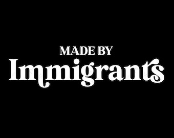 Made By Immigrants Svg Png, Proud immigrant Svg, Immigrants Svg, Immagrant Heritage Month Digital Download Sublimation PNG & SVG Cricut