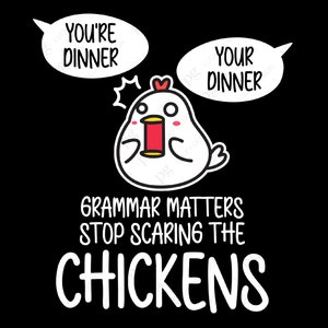 Você está jantando seu jantar Svg Png, Grammar Svg, Grammar Police Svg, Engraçado Apreciação do Professor Download Digital Sublimação PNG e SVG Cricut