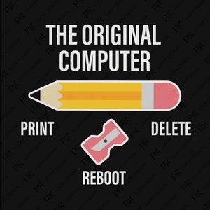 Der ursprüngliche Computer-Svg Png, lustiger sarkastischer Programmierer Coder Ingenieur Wertschätzung Geschenk Digitaler Download Sublimation PNG und SVG Cricut