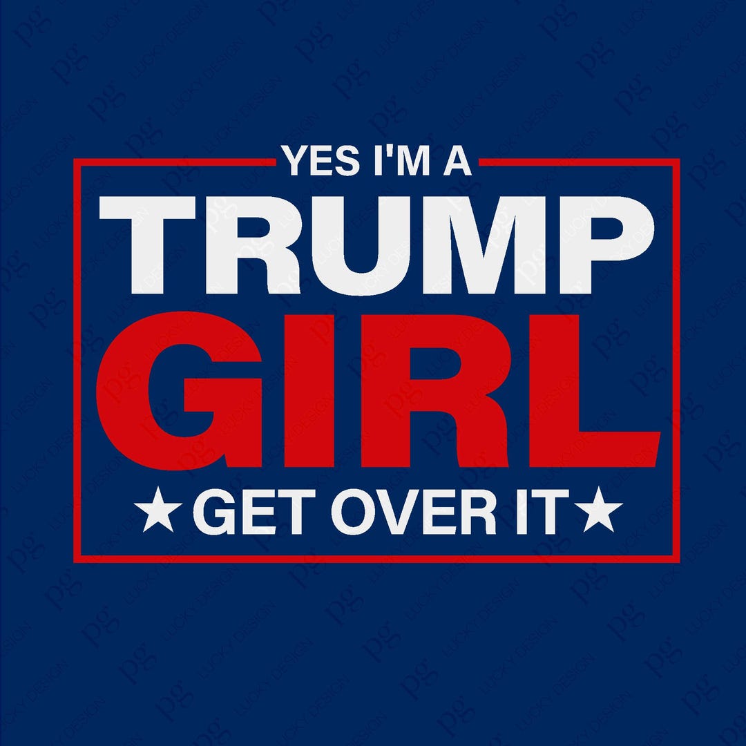 Taza De Cafe De Ceramica Con Texto I'm A Trump Girl Get Over