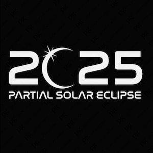 2025 gedeeltelijke zonsverduistering Svg Png, Eclipse 03.29.25 Svg, 29 maart Amerika zonsverduistering cadeau, digitale download sublimatie PNG en SVG Cricut