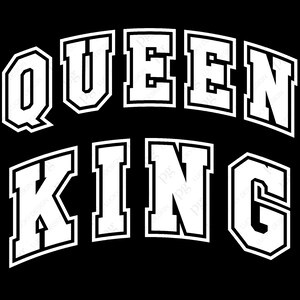 Koning en koningin Svg Png, koning Svg, koningin Svg, grappige paren bijpassende cadeau idee digitale download sublimatie Cricut bestand SVG & PNG