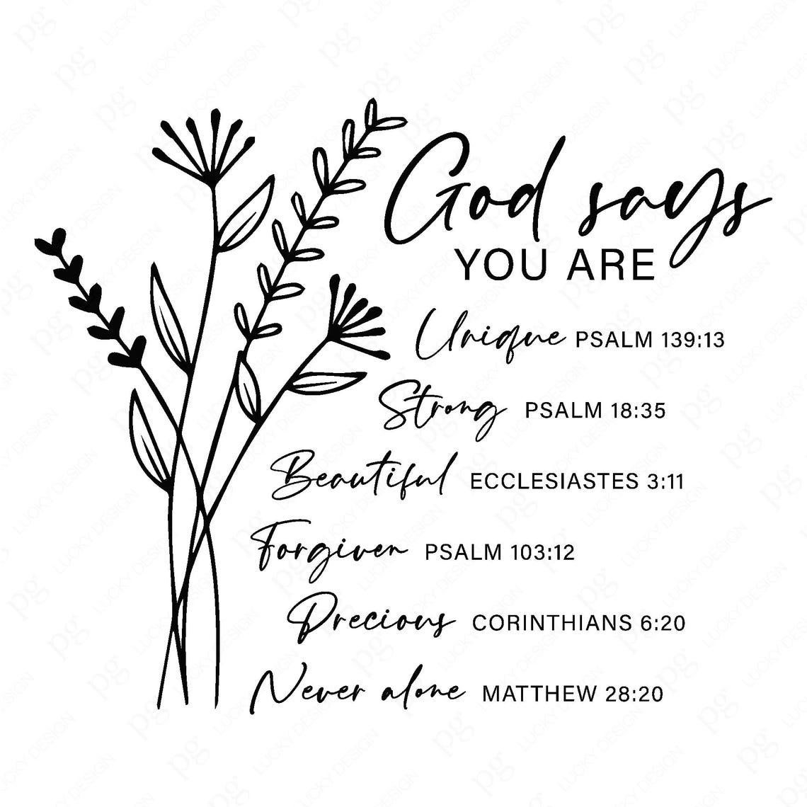 God Says You Are Svg Png, Trust God Svg, Christian Jesus God Religious ...