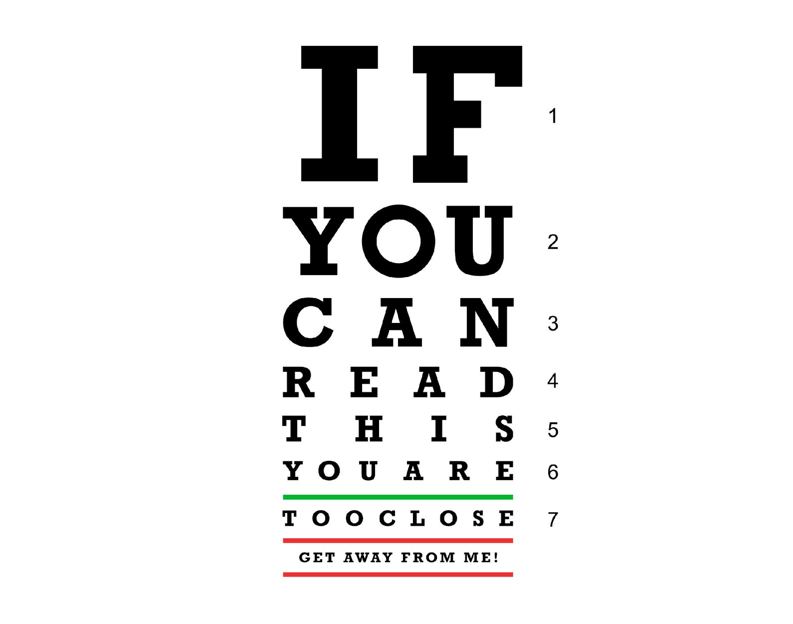 If You Can Read This You Are Too Close Get Away From Me Svg - Etsy