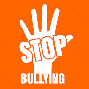 Unity Day Svg Png, Stop pesten om acceptatie en inclusie te ondersteunen met Stop Handteken Digital Download Sublimation PNG & SVG Cricut File