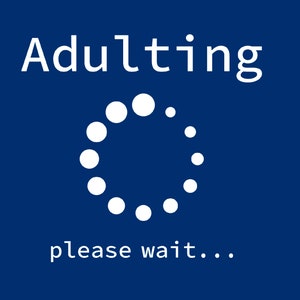 Erwachsen Bitte warten Sie, Junge Mädchen Teenager Erwachsene Geburtstag Geschenk Ideen, digitaler Download DTG Sublimation Cricut Datei SVG & PNG