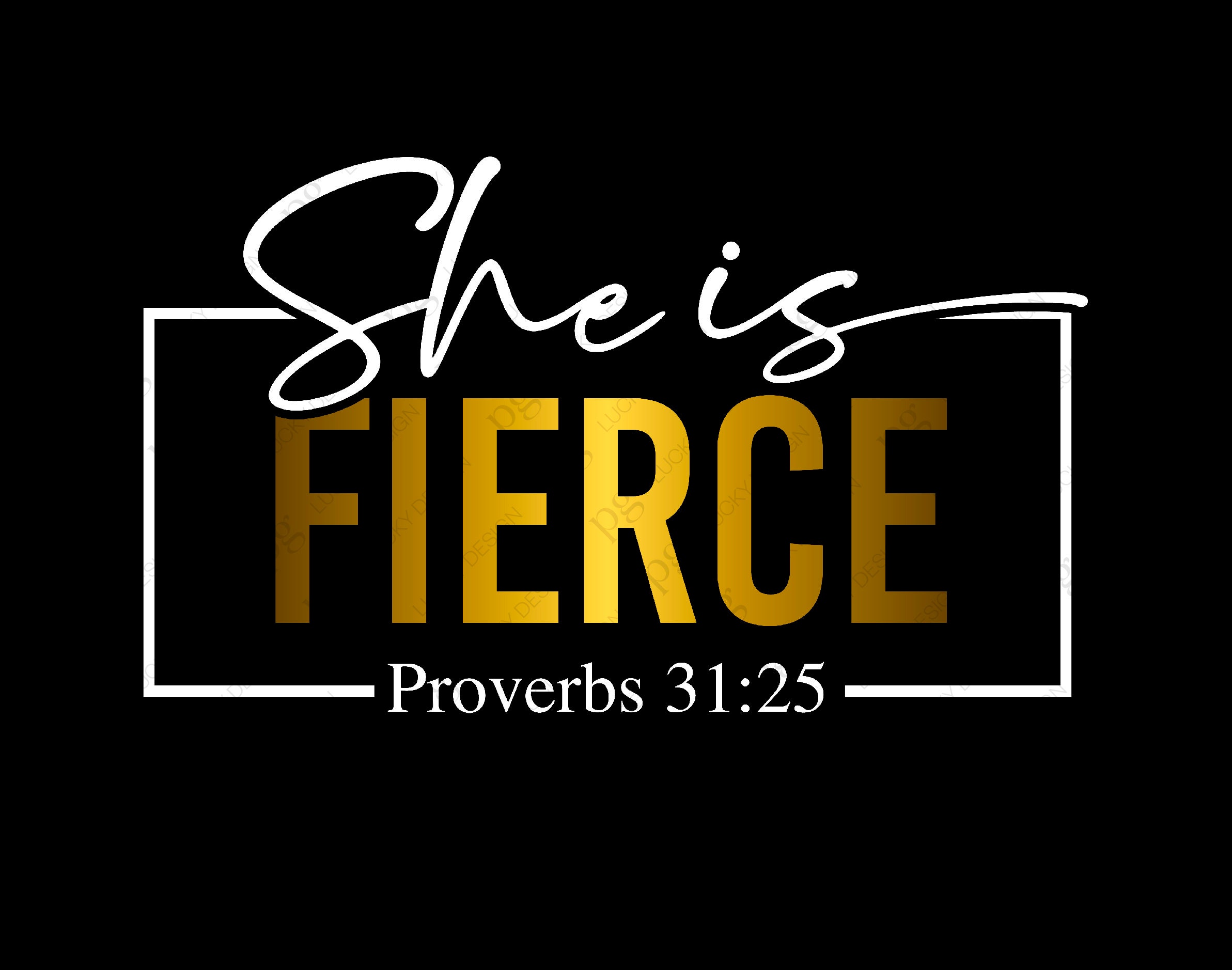 She is Fierce Svg Proverbs 31:25 Svg Christian Shirt Svg - Etsy