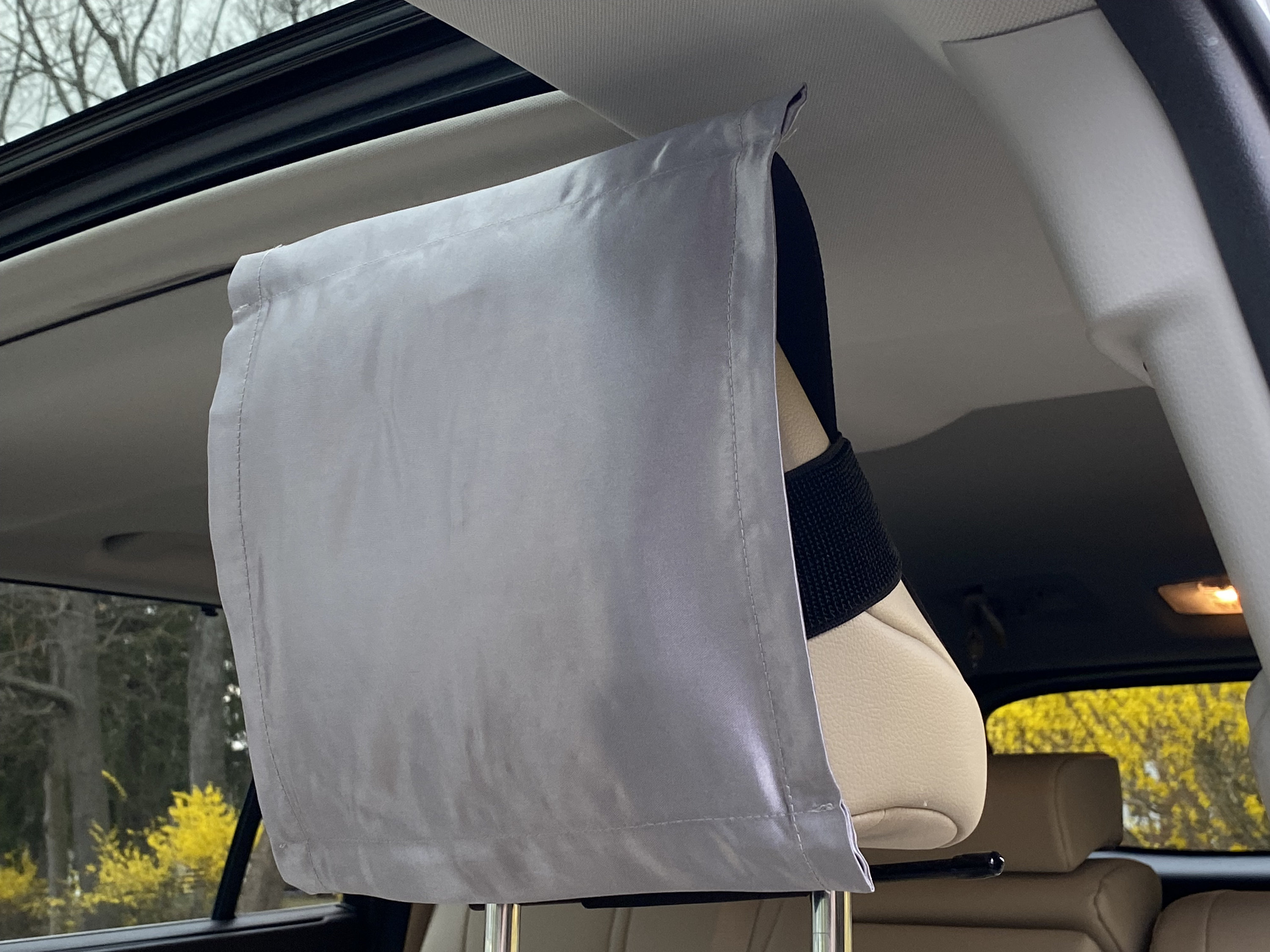 Satin Protect Satin Car Headrest Cover for Hair Health Etsy