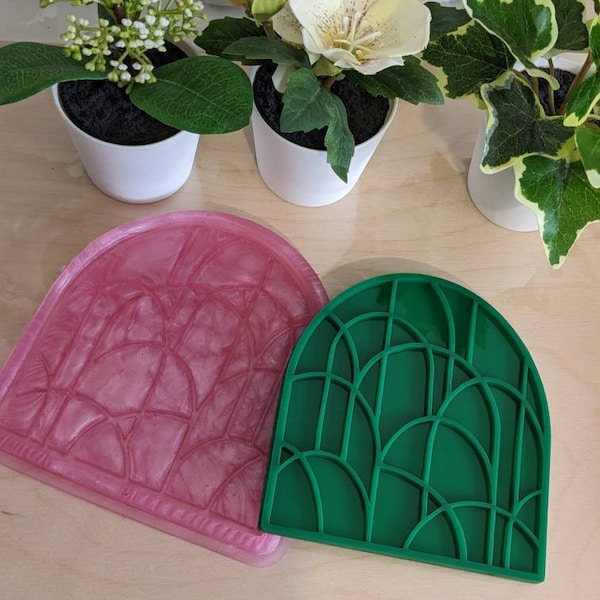 Moroccan style Silicone mould mold  to make a large 120mm coaster . Resin, jesmonite,wax