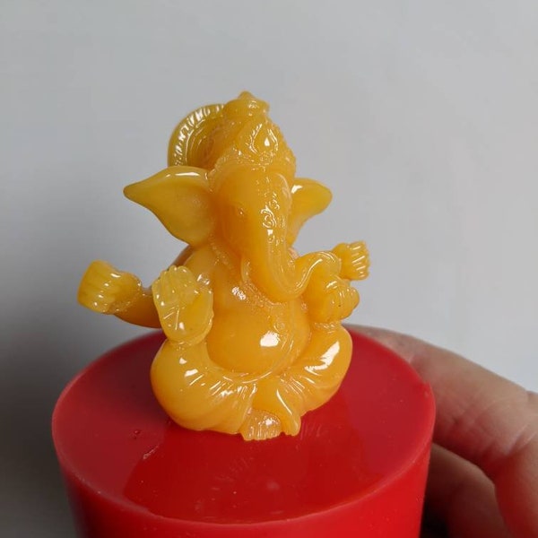 Silicone Mould of a Ganesh Elephant 50mm high 50mm wide