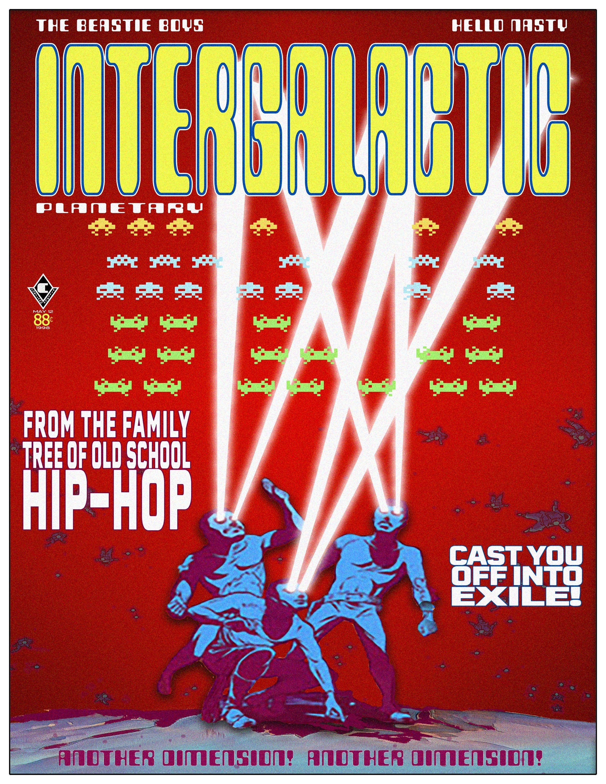 Beastie Boys Intergalactic - Etsy