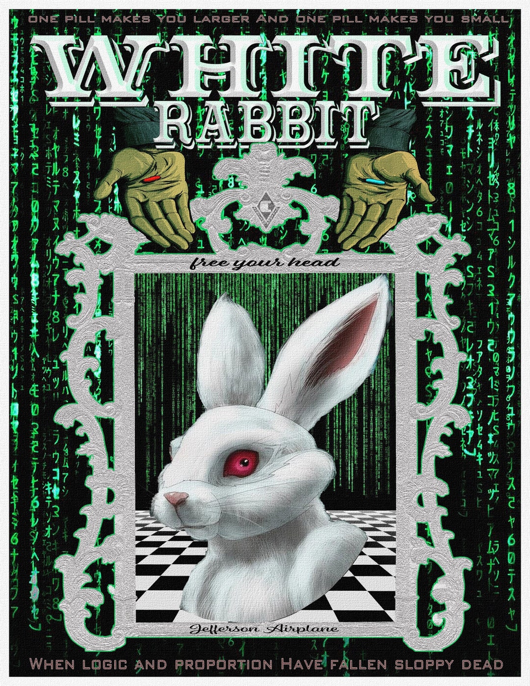 Jefferson Airplane White Rabbit - Etsy