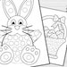20 Printable Easter Dot Marker Coloring Pages for Kids, Easter Egg Hunt ...