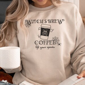 Witches Brew SVG  - Halloween Cricut Cut file design - Fall Sweatshirt or Coffee Cup Design