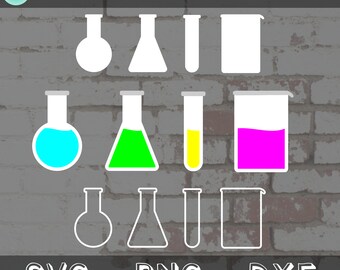 Lab Equipment Svg - Etsy
