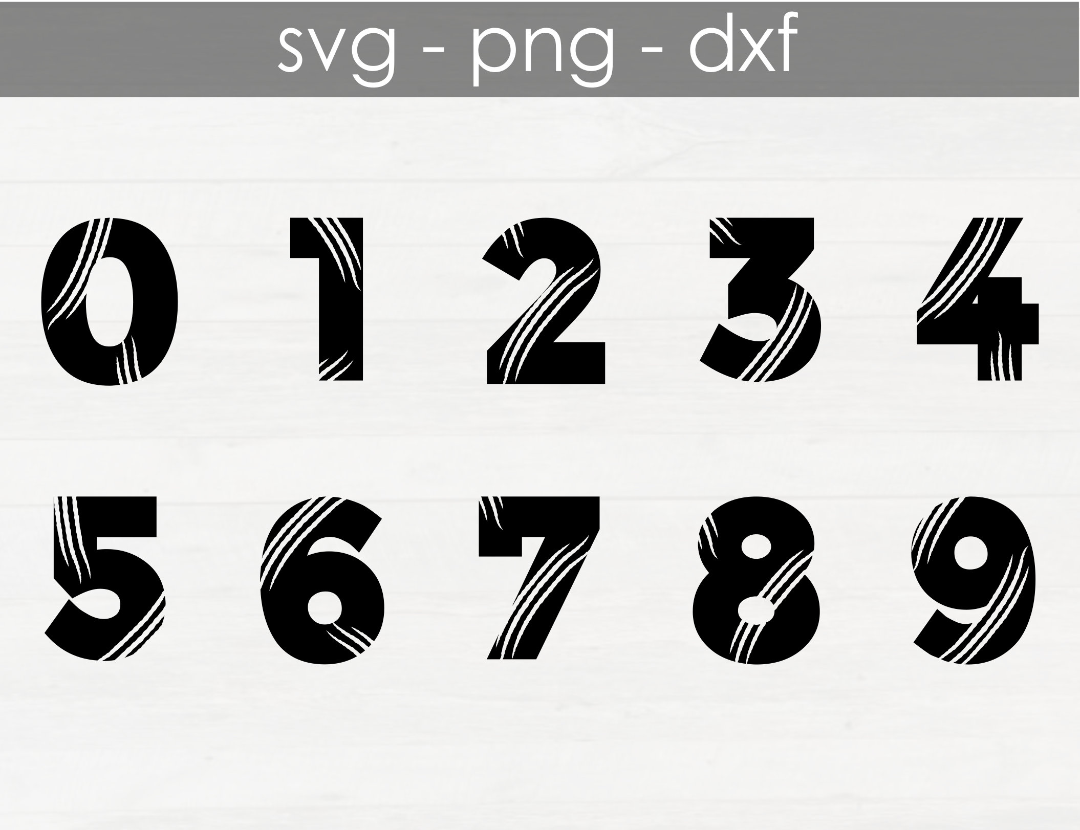 Claw Marks Number Font Bundle SVG Cut Files for Cricut Etsy Israel