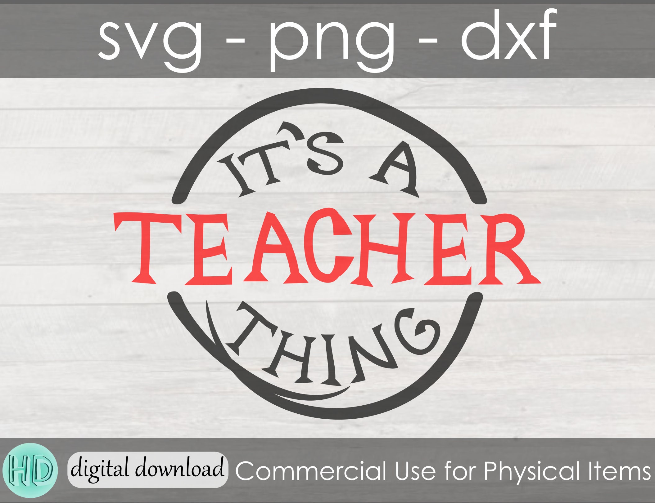 Its A Teacher Thing SVG Cut File for Cricut - Teacher of All Things ...
