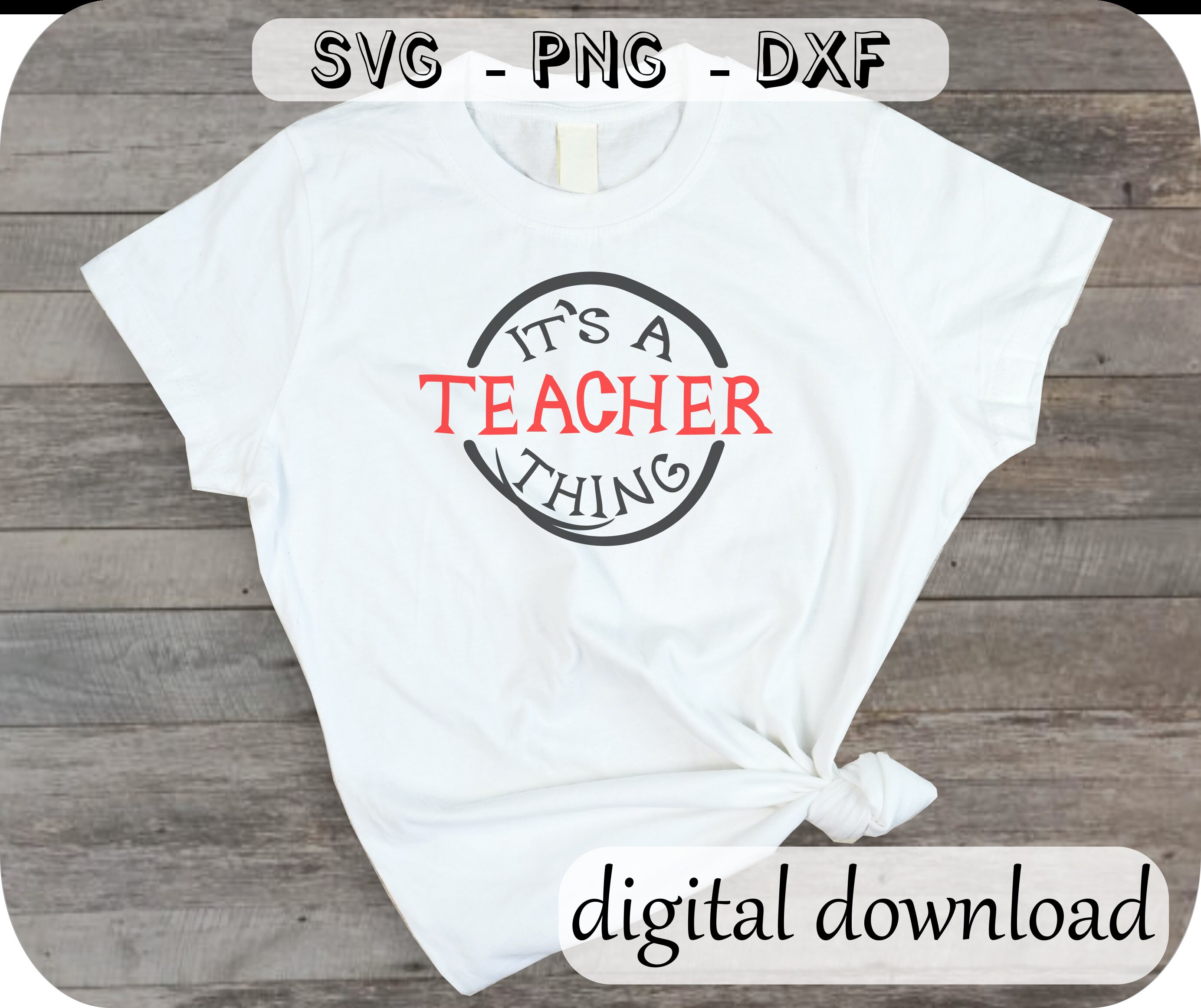 Its A Teacher Thing SVG Cut File for Cricut - Teacher of All Things ...