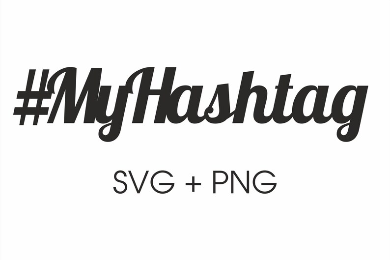 Personalized Hashtag SVG Custom Hashtags for carving on wood Etsy