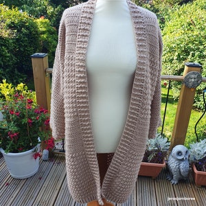 Crochet Pattern, Long Cardigan Crochet, Oversize Crochet Cardigan, Crochet Jacket Pattern, Womans Crochet Cardigan Pattern, Crochet Duster