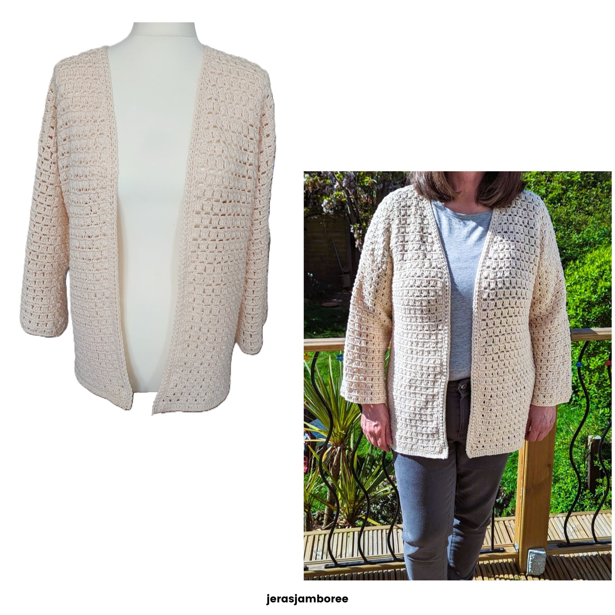 Beginner Crochet Cardigan Pattern Easy Cardigan Crochet Pattern