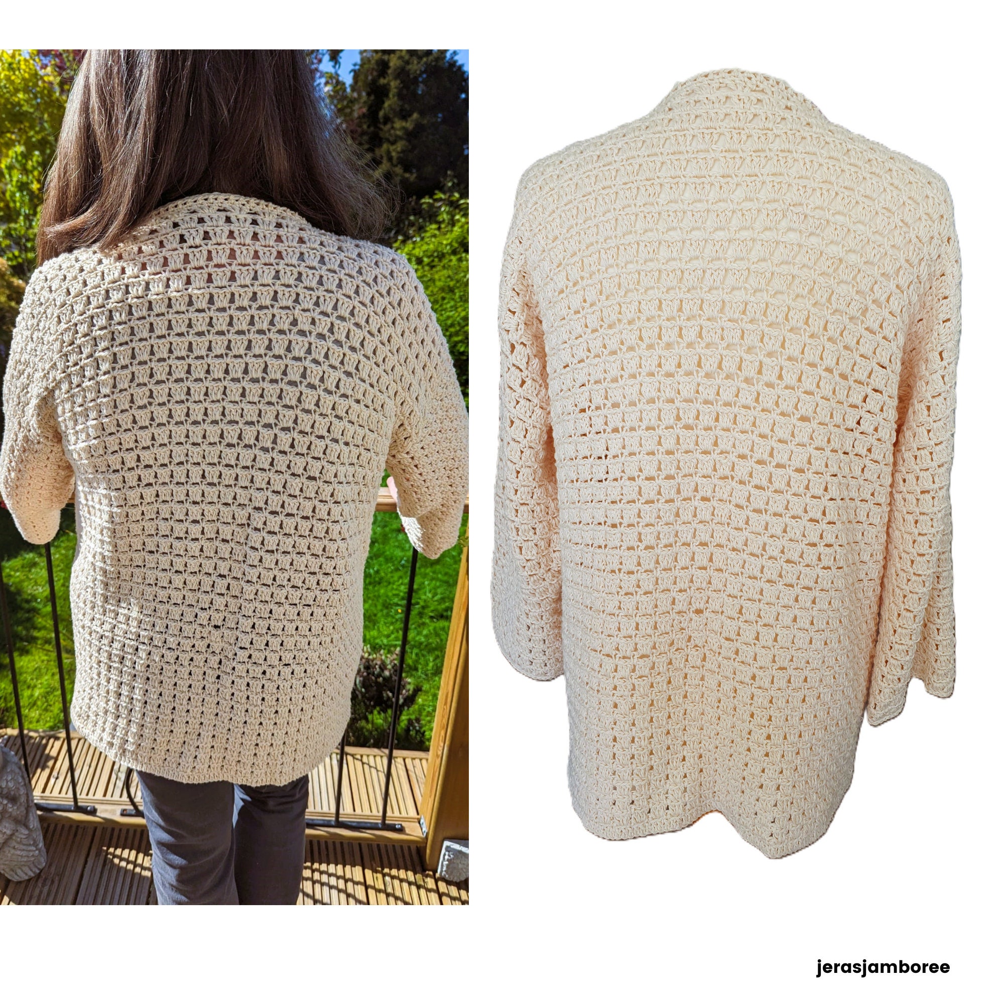 Beginner Crochet Cardigan Pattern Easy Cardigan Crochet Pattern