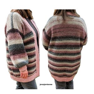 Crochet Cardigan Pattern, Crochet Jacket Pattern, Easy Crochet Cardigan Pattern, Easy Crochet Sweater, Crochet Cardigan Pattern for Women