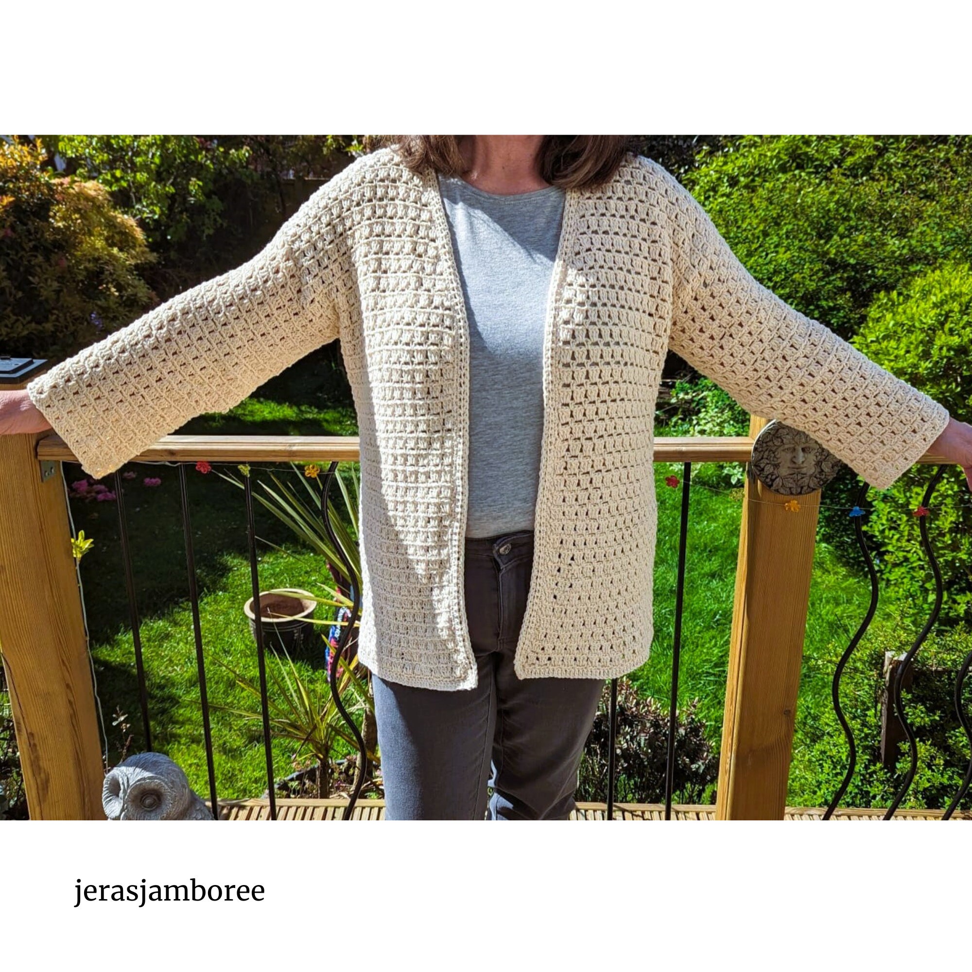 Beginner Crochet Cardigan Pattern Easy Cardigan Crochet Pattern