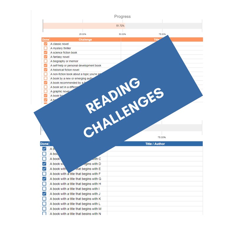 Reading tracker spreadsheet template google sheets reading tracker 