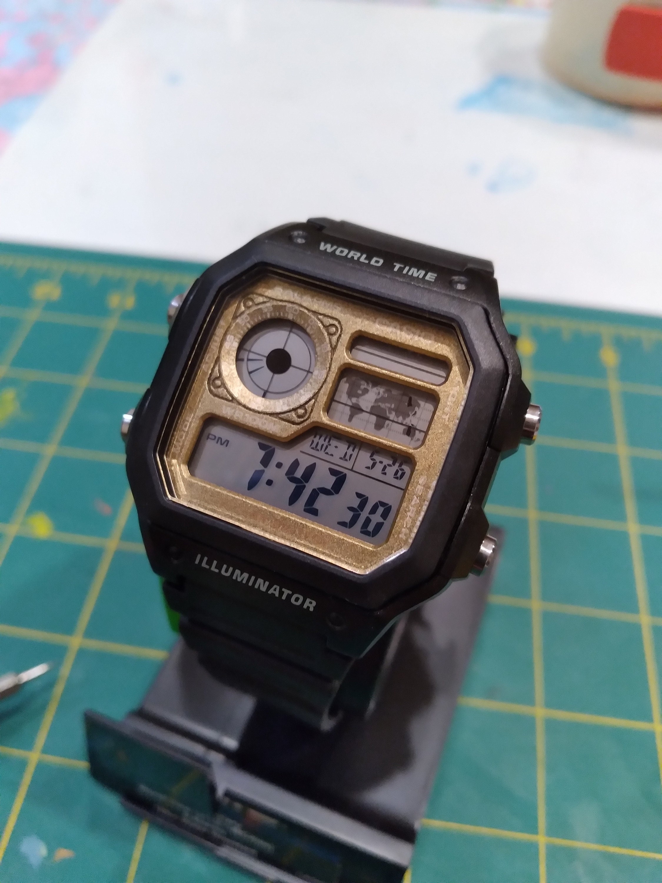 Casio AE1200 Plata