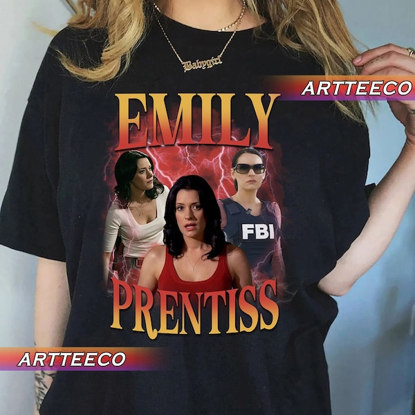 Vintage Emily Prentiss Shirt, Emily Prentiss T shirt, Emily Prentiss Sweatshirt, Criminal Minds Tee, Criminal Minds Shirt