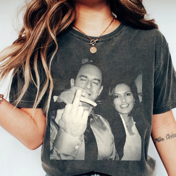 Vintage Elliot Stabler And Olivia Benson Shirt, Elliot and Olivia Shirt, Elliot and Olivia Sweatshirt, Law and Order SVU Tshirt