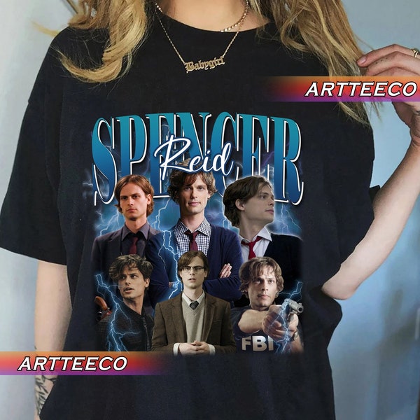 Vintage Spencer Reid Shirt, Spencer Reid T shirt, Spencer Reid Sweatshirt, Spencer Reid Tee, Spencer Reid Graphic Tee