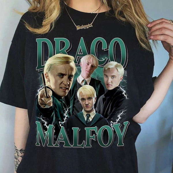 Vintage Draco Malfoy Shirt, Draco Malfoy T-Shirt, Draco Malfoy Crewneck Sweatshirt