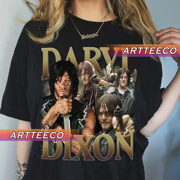 Vintage Daryl Dixon The Walking Dead T-Shirt, Daryl Dixon Shirt, Daryl Dixon Sweatshirt