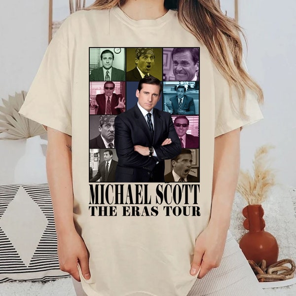 Vintage Michael Scott The Eras Tour Shirt, Michael Scott T Shirt, Michael Scott Sweatshirt, Michael Scott Hoodie