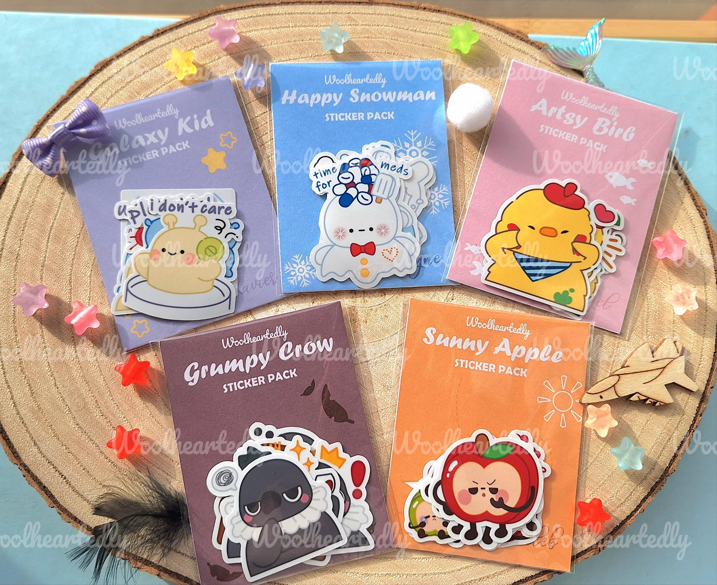Love and Deepspace Sticker Pack Emoji Mascott of Xavier, Rafayel