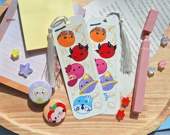 NEW Love and Deepspace bookmark blobbu merch Xavier, Rafayel, Zayne, Sylus, Caleb